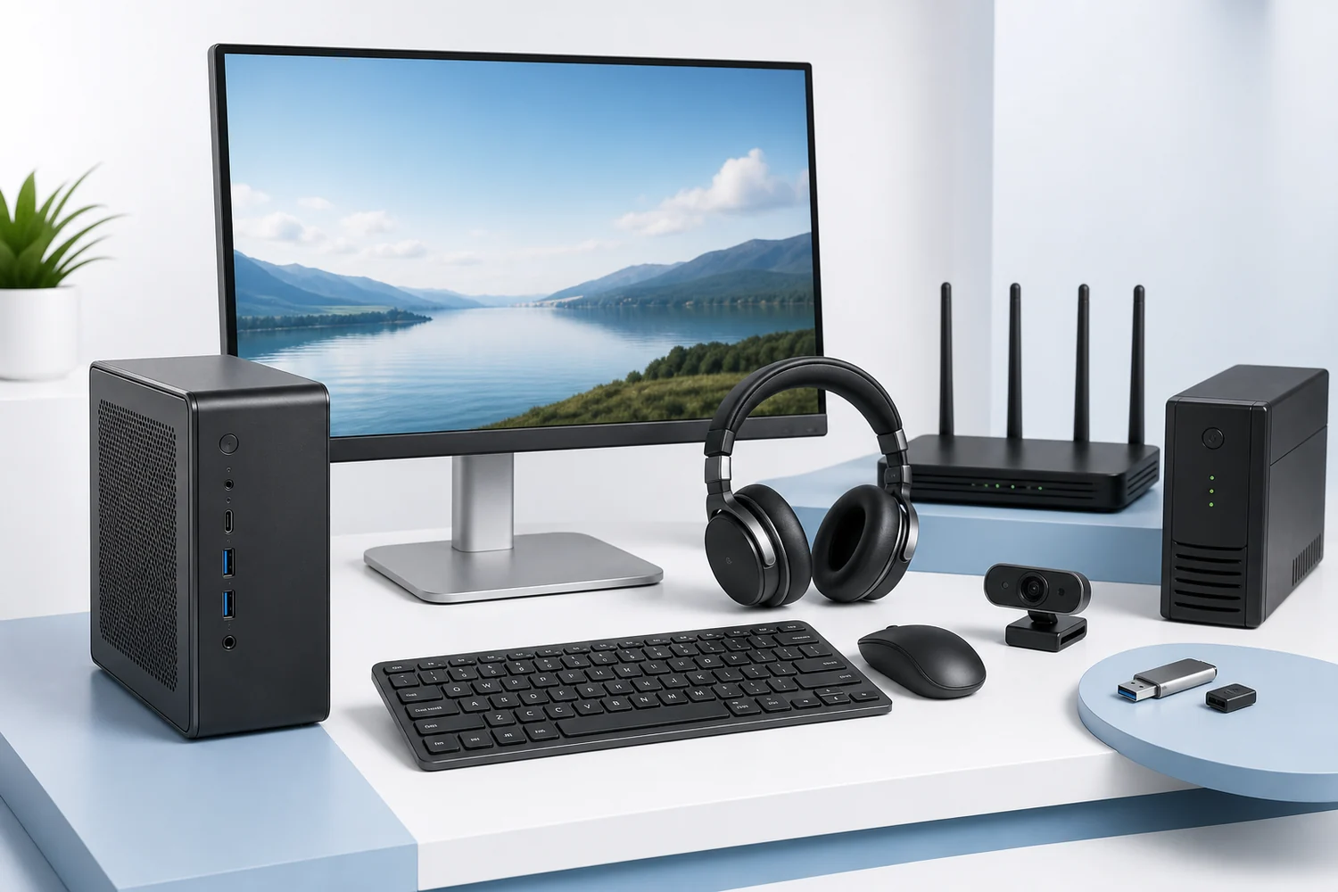 Computers, accessories and networking products
