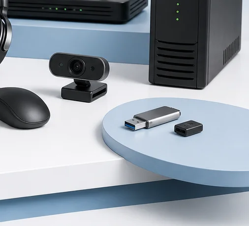 Storage drives and USB adapters
